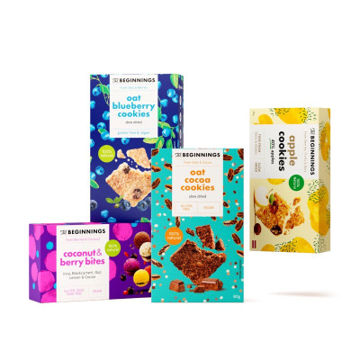 The Beginnings RAW cepumu izlases komplekts (4 gab)