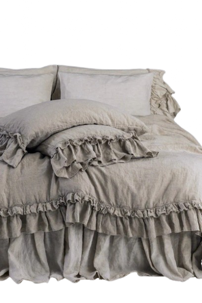 Rustic stila gultas veļas komplekts