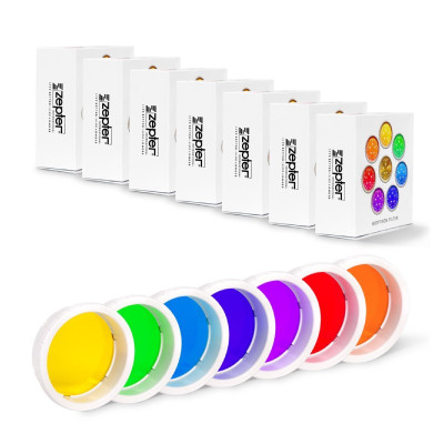 Krāsainu filtru komplekts Wellness ⌀ 11 cm