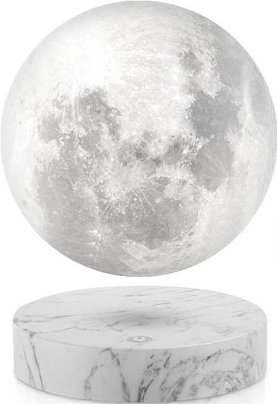 VGAzer levitējoša 3D Mēness lampa