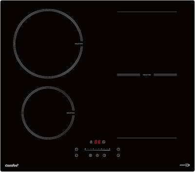 Comfee' 4 zonu iebūvējamā indukcijas plīts virsma 7400w