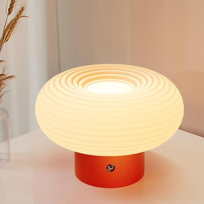 Bezvadu naktsgaldiņa lampa "Mushroom"