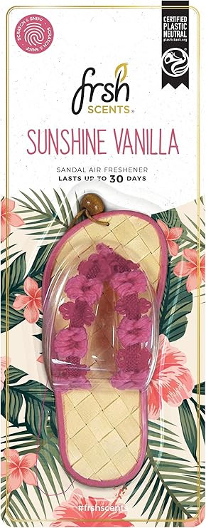 Karājamais sandalformas gaisa atsvaidzinātājs – Sunshine Vanilla aromāts – līdz 30 dienām