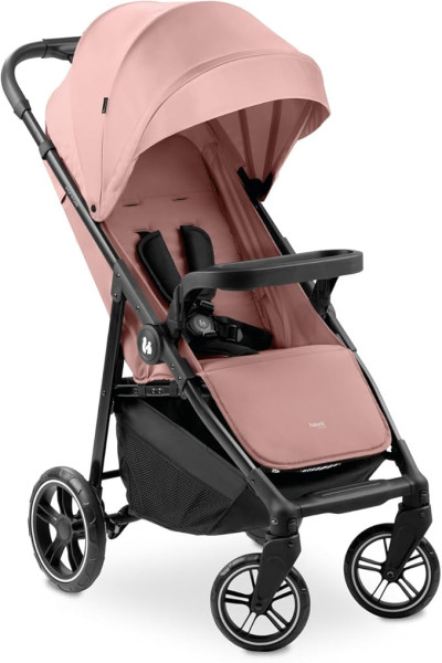 Hauck Shop N Care – viegli un kompakti ratiņi ar uzkodu paplāti, dzērienu turētāju un lietus pārsegu