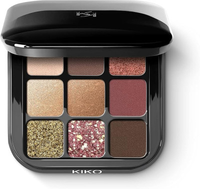 KIKO Milano Glamour Multi Finish 9 acu ēnu palete 03
