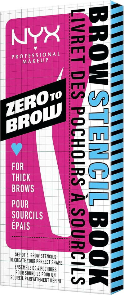 Uzacu formu komplekts biezām uzacīm