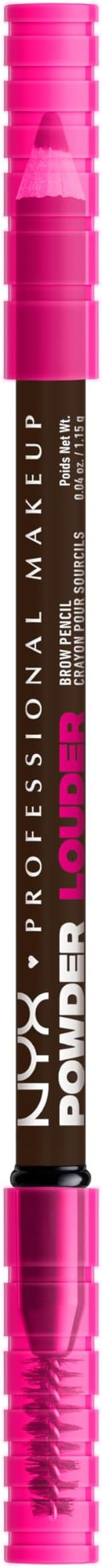 Tumši brūns pūderveida uzacu zīmulis