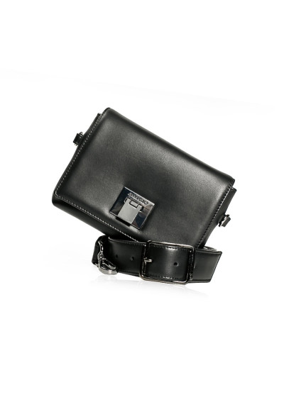 Klasiska melna daudzfunkcionāla 3in1 soma