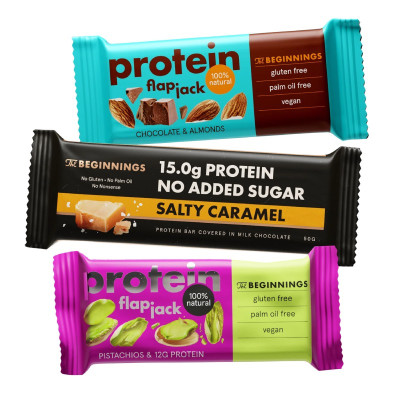 The Beginnings augsta proteīna komplekts (15 batoniņi)