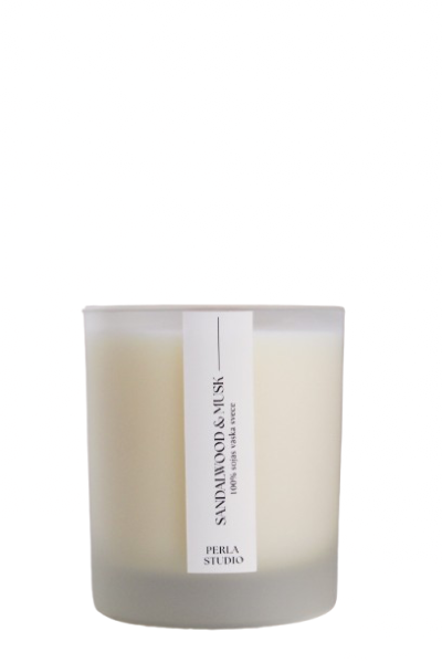 Aromātiskā svece SANDALWOOD & MUSK