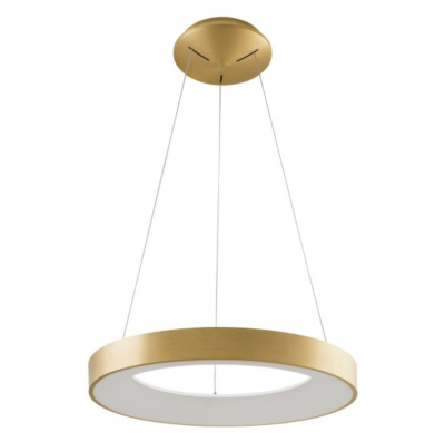 Griestu lampa italux giulia kolekcija zeltītā krāsā Ø48CM 40W 3000K 5304-840RP-GD-3