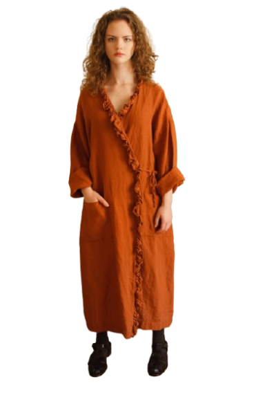 ADELE sasienamā kleita halāts