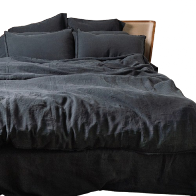 Lina segas pārvalks - Tumši pelēks