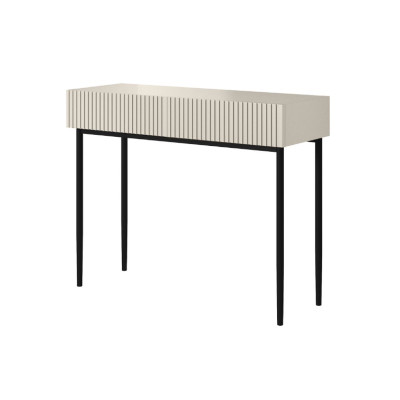 Konsole NICOLE 100x41x82h kašmira / melnas kājas