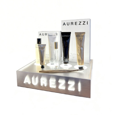 Aurezzi baltinoša zobu pasta ar 24K zelta daļiņām