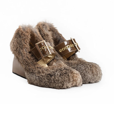 Kurpes LEIA IN BROWN