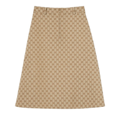 GUCCI midi svārki ar jostas cilpām