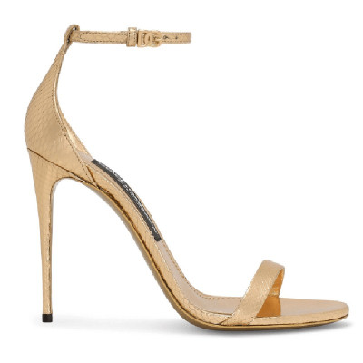 DOLCE&GABBANA Keira 105 mm ādas kurpes