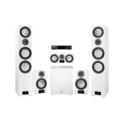 Mājas kinozāle CANTON SMART CONNECT GLE 3 WHITE SET 5.1