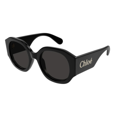 CHLOÉ CH 0234S Black 53-22 sieviešu saulesbrilles