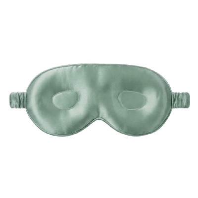 SilkWide skropstām saudzīga zīda miega maska - Piparmētru zaļa