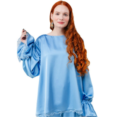 Bleu Porcelaine Rococo blūze