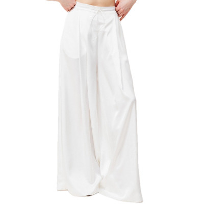 Versailles Bloom satīna palazzo bikses