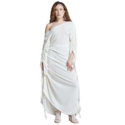 Greek Draped kokvilnas kleita