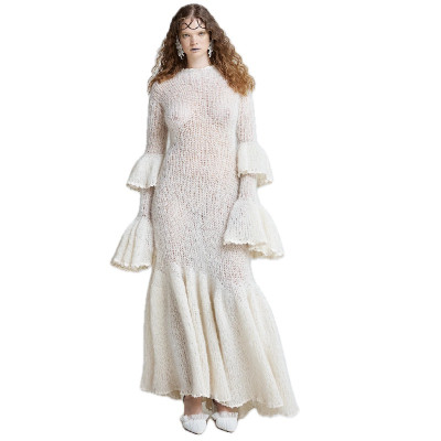 Seafoam Flamenca kleita