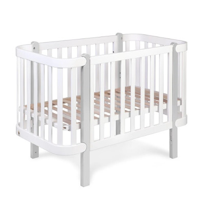 Gaiši pelēks YappyÉtude bērnu gultiņas komplekts