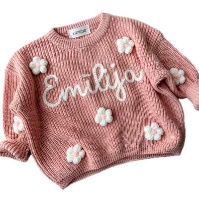 Personalizēts džemperis - persiku