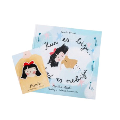 MONTES STĀSTI komplekts - grāmata + Monte