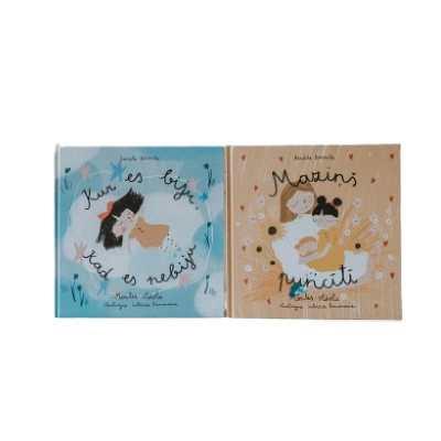 MONTES STĀSTI komplekts - zilā + dzeltenā