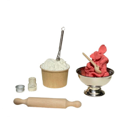 Noonchi plastilīns, koraļļu krāsa (100 g)