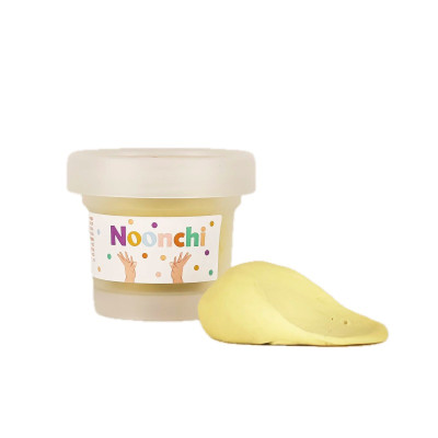 Noonchi plastilīns, citronu dzeltens (100 g)