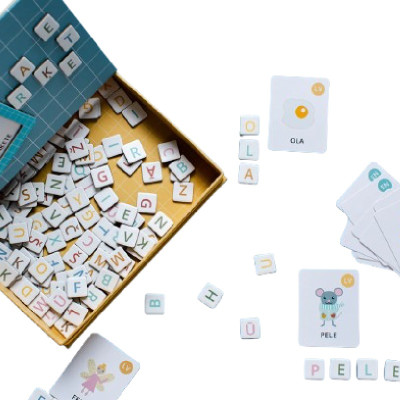 Magnētiskais alfabēts (LV/EN)