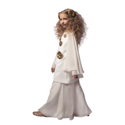 Mystical Bloom platas palazzo bikses