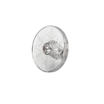 The purer ether shines, sudraba gredzens ar kristālu