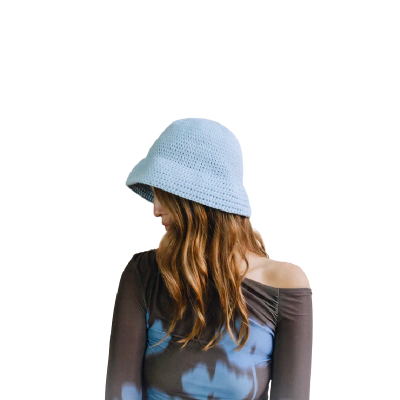 Tamborēta jūras stila cepure