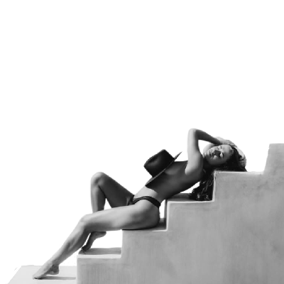 Klasiska melna fedora